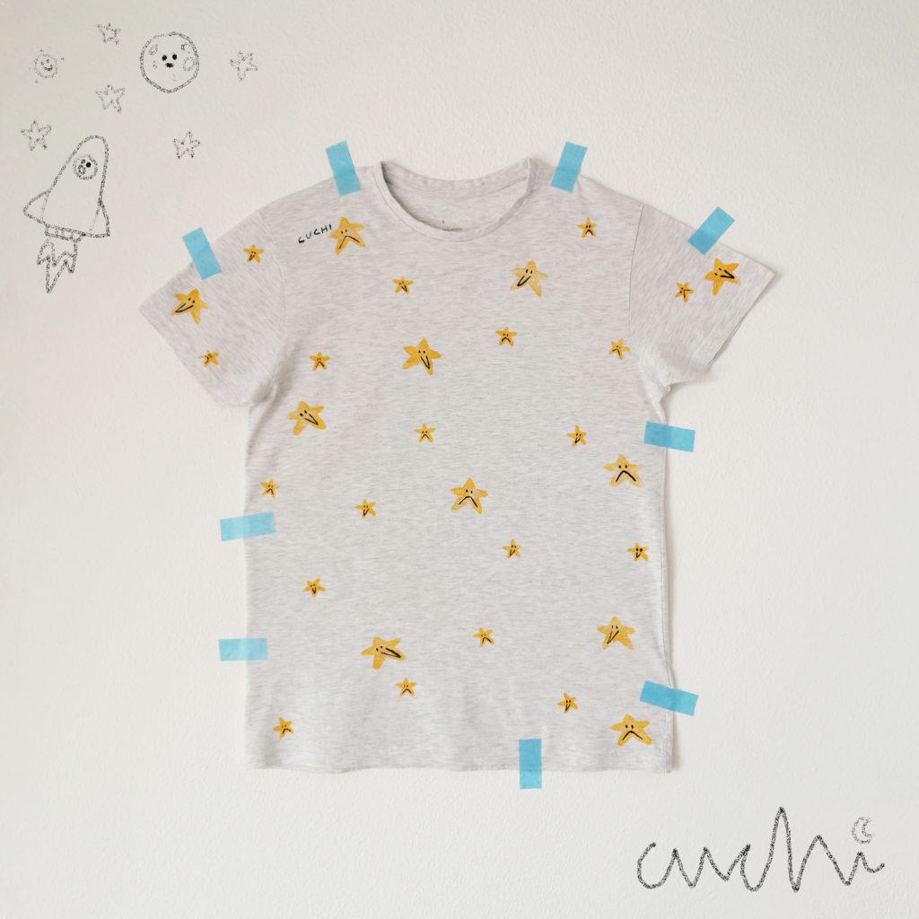 Camiseta Cuchi Selos Estrelas 1