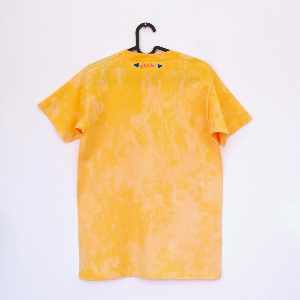 Camiseta Cuchi Destinguida Amarela NMR Amorodo 2