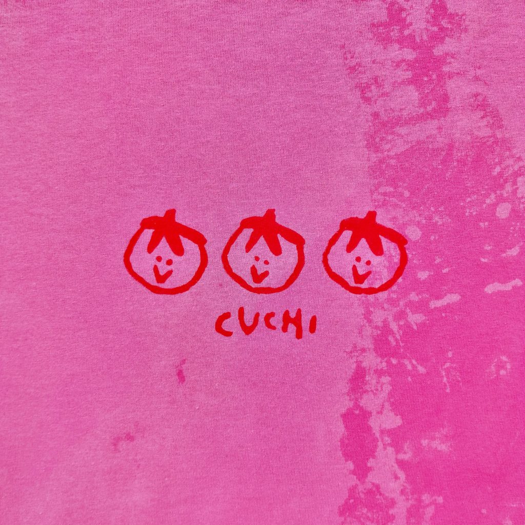 Camiseta Cuchi Tomates Rosa Destinguida 3